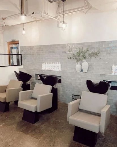 Salon And Spa Interior Design, Hair Salon Interior Design Ideas, Welcome 2023, Hair Salon Interior Design, Salon Interior Design Ideas, Nail Salon Equipment, Minerva Beauty, Salon Styling Chairs, Spa Interior Design