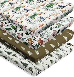 Woodland Nursery Bedding, Baby Boy Nursery Woodland, Pack And Play Sheets, Woodland Crib Bedding, Woodland Forest Animals, Woodland Crib, Baby Crib Sheets, Portable Crib, Pack N Play