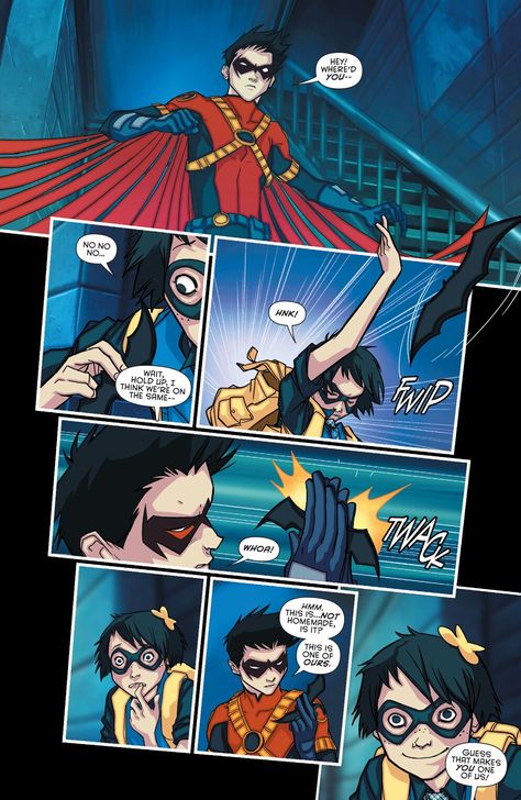 Red Robin at Gotham Academy Mingjue Helen Chen, Gotham Academy, Baby Marvel, Welcome To Hell, Batman Stuff, Dark Comics, Batman Funny, Dc Memes, Batman And Robin