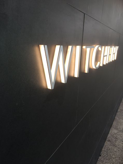 White And Gold Salon, Back Lit Signage, Signage Lighting, Gold Salon, Backlit Signage, Signage Light, Shop Front Signs, Led Letters, Tattoo Cover Ups