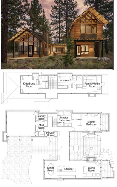 Chalet House, Hgtv Dream Homes, Hgtv House, Cabin Floor, Hgtv Dream Home, Cabin Floor Plans, Dream House Rooms, New House Plans, Sims House