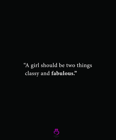 “A girl should be two things classy and fabulous.”
#relationshipquotes #womenquotes Classy And Fabulous, Woman Quotes, Relationship Quotes, A Girl, Incoming Call Screenshot, Quotes