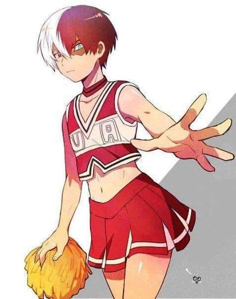 Maid Outfit Anime, Boys In Skirts, Anime Maid, My Hero Academia Shouto, Hero Wallpaper, My Hero Academia Memes, Anime Boyfriend, My Hero Academia Episodes