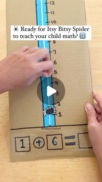 Fynn Sor | Happy Tot Shelf on Instagram: "🎃 Looking for a fun and easy way to teach your little ones counting, addition, and subtraction? This simple DIY toy is perfect for making math fun and engaging!

🕷️ Who’s excited to try this at home? Let me know in the comments! 😁
👉🏻 Ideal for ages 2 to 6.
👻 Comment ‘BOO!’ below, and I’ll send you our list of fun-filled Halloween activities for kids!

#LearningIsFun #HandsOnLearning #PreschoolActivities #ToddlerActivities #HomeLearning #mathforkids" Itsy Bitsy Spider, Halloween Activities For Kids, Hands On Learning, Math For Kids, Home Learning, Halloween Activities, Simple Diy, Addition And Subtraction, Fun Math