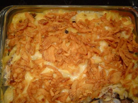 I gal I worked with years ago, brought this to a potluck. Such comfort food!  And yes, in Minnesota,, we call it Hotdish!! Sauerkraut Hotdish, Easy Hotdish Recipes, Hamburger Hotdish, Hotdish Recipes, Sauerkraut Recipes, Cream Of Celery Soup, Thanksgiving Meal, Homemade Pickles, Bean Casserole