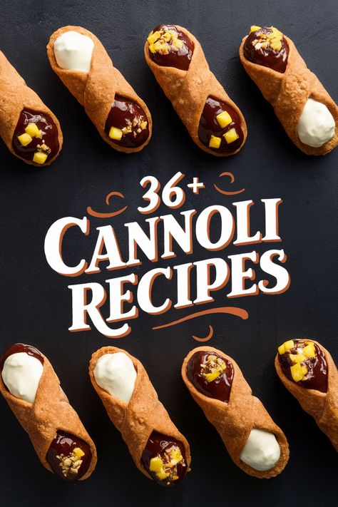 36+ Feel-Good Cannoli Recipes That Will Make You Smile and Savor Every Bite!...  Whip up joy with these delightful cannoli recipes that will brighten your day!... From classic chocolate to fruity twists each bite is a little piece of happiness. Perfect for parties or family treats these sweets will bring smiles all around. Indulge in creamy fillings and crispy shells for a delicious experience.  https://ostrali.com/foodr/cannoli-recipes Peanut Butter Cannoli, Chocolate Cannoli Filling, Cannoli Filling With Cream Cheese, Flavored Cannoli Filling, Canoli Recipe Easy Cannoli Shells, Canolli Shells Recipe Easy, Canolli Cream Filling Recipes, Florentine Cannoli, Traditional Cannoli Filling Recipe