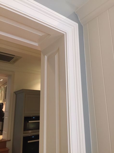 Door Architrave Ideas, Architrave Door Frames, Doorway Casing, Framed Doorway, Door Moldings And Trim, Door Casing Ideas, Door Architrave, Architrave Door, Historic Doors