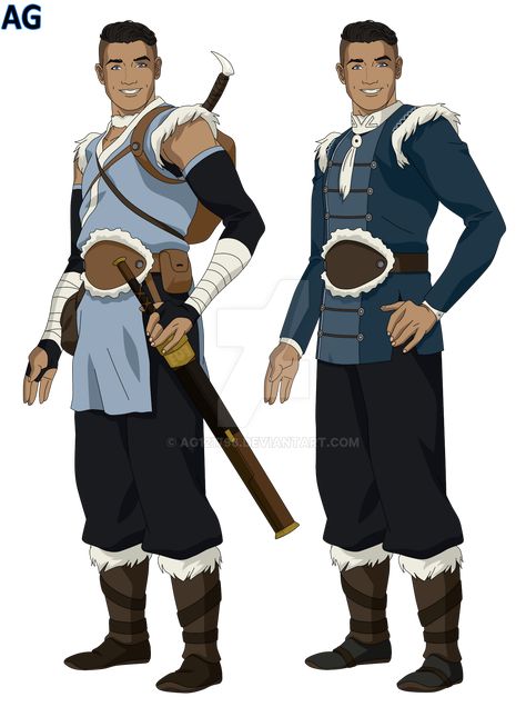 Adult Sokka, Dnd Avatar, Atla Outfits, Kyoshi Island, Southern Water Tribe, Avatar Legends, Air Nomads, Real Life Disney Characters, Tribe Fashion