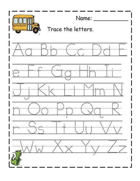 Free Preschool Tracing Alphabet  Printables | Educative Printable Handwriting Worksheets For Kindergarten, Alphabet Tracing Printables, Free Handwriting Worksheets, Tracing Letters Preschool, Alphabet Writing Worksheets, Free Printable Alphabet Worksheets, Alphabet Letter Worksheets, Pre K Worksheets, Tracing Worksheets Free