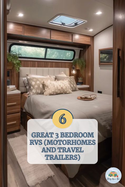 🚐✨ Dreaming of hitting the road with all the comforts of home? Discover the top 6 three-bedroom RVs for 2024 that blend luxury with the freedom of the open road. Whether you're a family adventurer or a group of friends seeking unforgettable journeys, these motorhomes and travel trailers are designed for you! Ready for a tour? Click to find your perfect home-on-wheels. How do you imagine your ultimate RV adventure? Share with us! 🌟🛣️ #RVingKnowHow #TravelTrailers #Motorhomes #FamilyTravel #AdventureAwaits Entegra Coach, Fifth Wheel Toy Haulers, Fifth Wheel Trailers, Rv Campgrounds, Class A Motorhomes, Rv Adventure, Water Storage Tanks, Storage Tanks, Rv Trailers