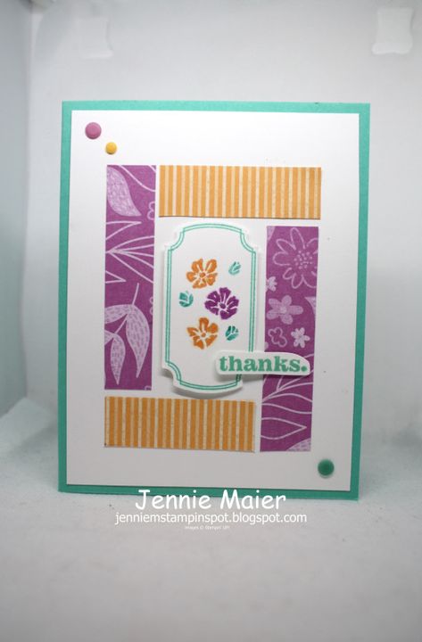 SUO-FMS636 Cards Using Scraps, Quilted Cards, Global Design Project, Easy Cards, Stampin Up Card Ideas, Hello Cards, Ideas For Cards, Love Stamps, Stampin Up Card