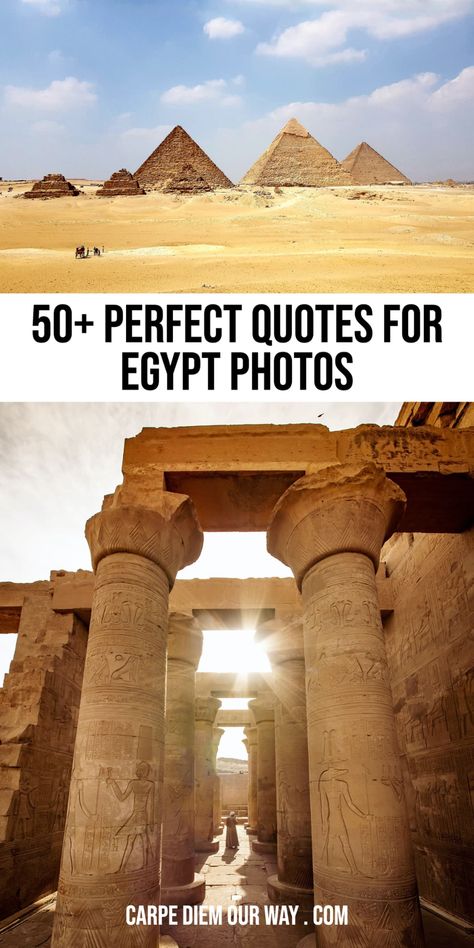 Piramides Photo Ideas, Egypt Story Instagram, Egypt Captions Instagram, Egypt Instagram Pictures, Temple Captions Instagram, Egypt Quotes, Egyptian Quotes, Egypt Quote, Captions For Instagram Photos