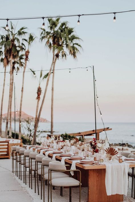 Whoa. This Hotel Has Over Five Venue Spaces With Ocean Views International Elopement, Hilton Los Cabos, Ocean View Wedding, Hilton Wedding, Los Cabos Wedding, Infinity Pools, Ocean Wedding, Honeymoon Spots, Cabo Weddings