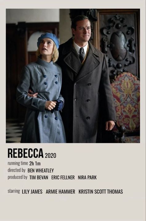 Rebecca Netflix Movie, Rebecca Poster, Rebecca Movie, Period Romance Movies, Polaroid Movie Poster, Best Teen Movies, Period Drama Movies, Romcom Movies, New Movies To Watch