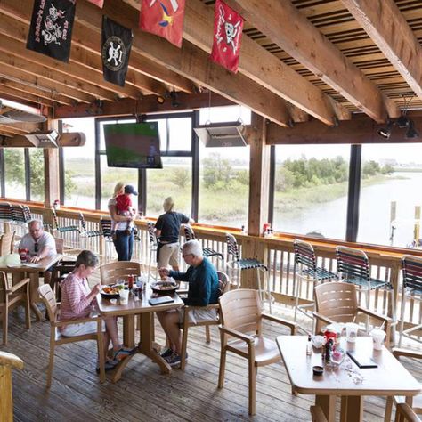 Traditional Home Decor Living Room, Garden City Beach Sc, Modern Traditional Home, Island Beach House, Murrells Inlet Sc, Crab House, Orange Beach Al, Best Seafood Restaurant, Seafood Restaurants