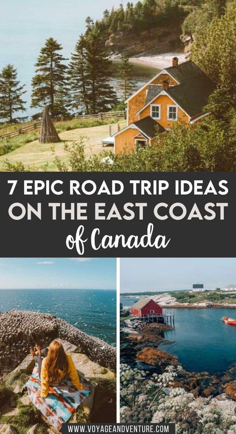 Canada East Coast Itinerary, Canada East Coast Road Trip, East Canada Road Trip, East Coast Canada Road Trip, Eastern Canada Travel, Eastern Canada Road Trip, Canada East Coast, Travel Canada Road Trips, Canada Itinerary