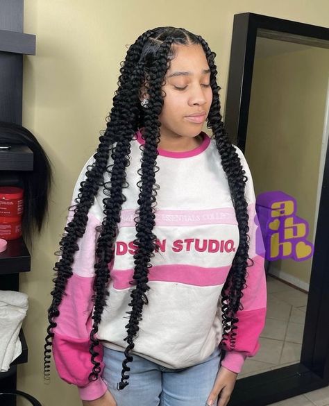 Large Passion Braids, How To Style Large Box Braids, Large Passion Twists Hairstyle, Passion Braids For Black Women, Jumbo Passion Braids, Knotless Passion Braids, Passion Braids Hairstyles, Large Twist Braids, Large Passion Twists