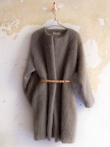 Mohair Coat, Mode Tips, Knit Coat, Blazer Outfit, 가을 패션, Baby Cold, Looks Style, Mode Inspiration, Winter Looks