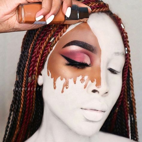 Makeup Challenge, Inspiring Pictures, Beauty Youtubers, Bright Makeup, Make Up Inspiration, Face Paint Makeup, Mask Makeup, Makeup Challenges, Power Of Makeup