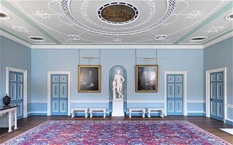 The Entrance Hall: Kenwood House reopens in London: first look inside - Telegraph Sophie Campbell, Kenwood House, Robert Adam, Classical Interior, London Houses, Country Estates, Adam Style, British Country, Hampstead Heath