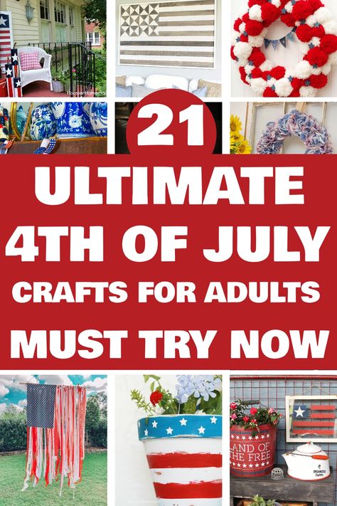 4th of July, Crafts, Adults, Patriotic, Independence Day, DIY, Red White and Blue, American Flag, Fireworks, Decorations, Handmade Diy Fireworks Decoration, July Crafts For Adults, Easy 4th Of July Crafts, Fourth Of July Crafts, Patriotic Crafts Diy, 4th Of July Crafts, American Flag Crafts, Fireworks Craft, Patriotic Diy