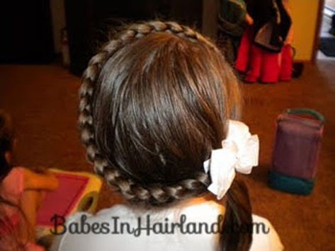 Got a toddler or elementary school child learning her alphabet?  Make it funner with alphabet hairstyles!  BabesInHairland.com has the entire alphabet from A-Z! #abc #alphabet #hair #braids #hairstyles #toddler #kindergarten #learning #alphabethair Headband Braid, Top Braid, Cool Braid Hairstyles, Abc Alphabet, Cool Braids, Kindergarten Learning, Hair Braids, Braided Hairstyles Tutorials, Letter C