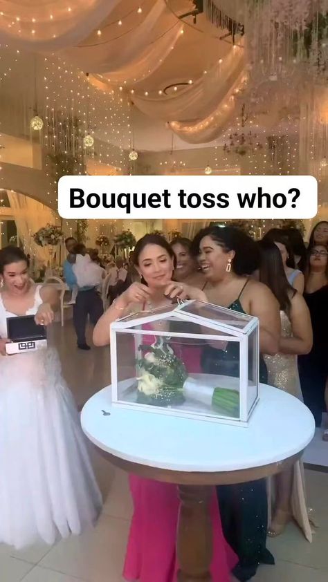 Try this instead of the traditional bouquet toss #bouquettoss #weddings #traditions | Amber Martin | Bruno Mars · Marry You Maypole Bouquet Toss, Bouquet Toss Alternative Ideas, Bouquet Toss Alternative, Wedding Bouquet Toss, Traditional Bouquet, Bouquet Toss, Wedding Time, Bruno Mars, Marry You