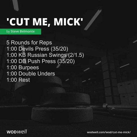 No Equipment Wod, Crossfit Emom Wod, Dumbell Wod Crossfit, Db Workout Crossfit, Devil Press Workout, Devils Press Workout, Amrap Workout Crossfit, Kb Wod, Partner Wod Crossfit