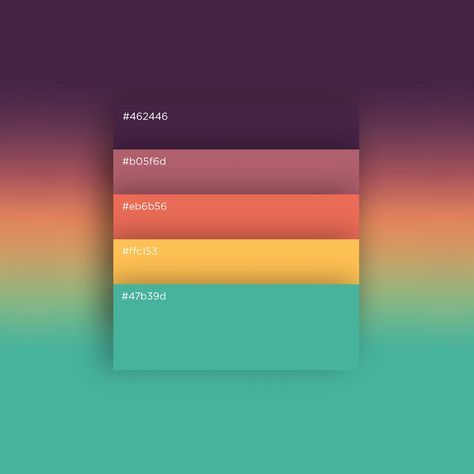 Free Flat & minimal Palette on Behance Aqua Color Palette, Minimal Color Palette, Palettes Color, Flat Color Palette, Ui Color, Gradient Color Design, Color Coordination, Muted Rainbow, Color Design Inspiration