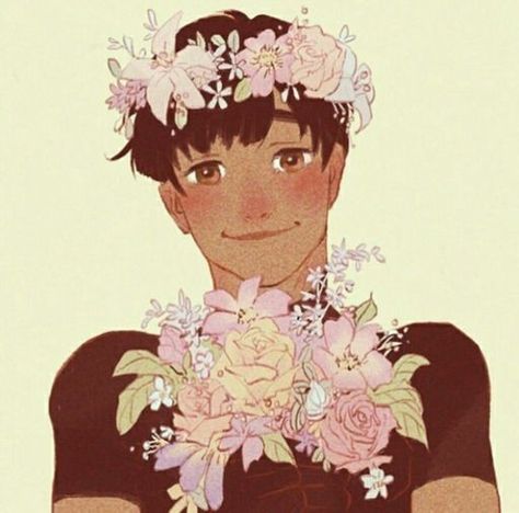 Character Surrounded By Flowers, Holding Flowers Pose Reference Drawing, Flower Crown Drawing Reference, Flower Crown Reference, Flower Crown Drawing, Art Coursework, Crown Drawing, Crown Art, Holding Flowers