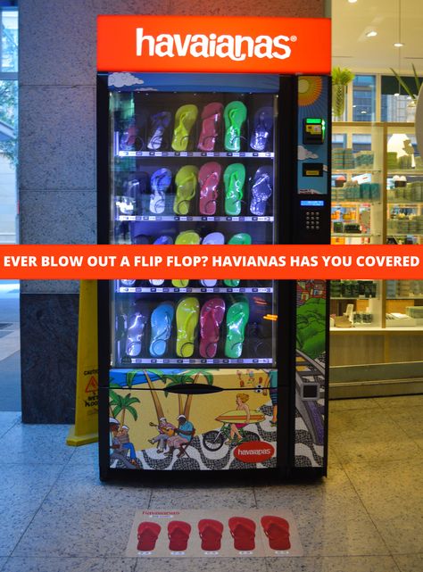 flip flop vending machine Cool Vending Machine Ideas, Vending Machine Ideas, Red Skittles, Pizza Vending Machine, Ice Cream Vending Machine, Pizza Machine, Vending Machine Design, Vending Machine Business, Sneaker Website