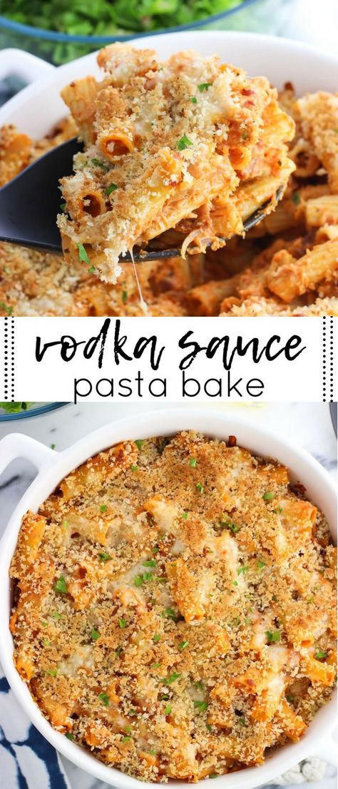 Vodka Sauce Pasta Recipe, Homemade Vodka, Homemade Vodka Sauce, Vodka Sauce Recipe, Vodka Sauce Pasta, Vodka Pasta, Bacon And Cheese, Sauce Pasta, Baked Pasta Recipes