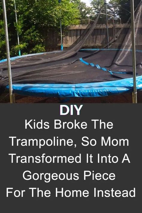 10 Ways To Transform A Trampoline Recycled Trampoline, Old Trampoline, Trampoline Tent, Outdoor Movie Screen, Diy Recycled Projects, Backyard Trampoline, Outdoor Theater, Diy Upcycling, Epic Photos