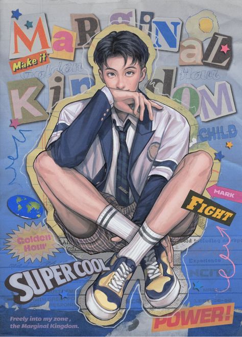 Mark Lee, Kpop Fanart, Sketchbook Art Inspiration, Boy Art, Art Studies, Drawing Reference Poses, Art Reference Photos, Cute Illustration, Graphic Poster