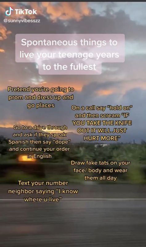 Reckless Things To Do, Things To Do In 2024, Things To Do Bc You Only Live Once, Things To Do Cause You Only Live Once, Things To Do Because You Only Live Once, Spontaneous Things To Do, At Home Aesthetic, Bored At Home, Best Friend Activities