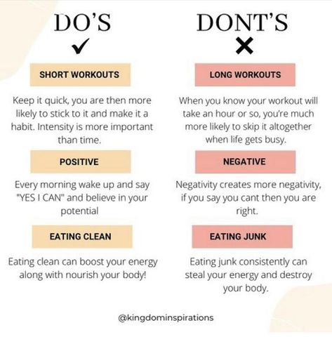 Simple Do’s and Don’t with healthy living #doctor #health #apothecary #herbal #recipe #medicine #healthlifestyle #affiliate Fitness And Health Goals, Health And Fitness Content Ideas, Health And Wellness Instagram Post Ideas, Health And Fitness Motivation, Health Posts, Wellness Board, Fitness Marketing, Fitness Career, Short Workouts