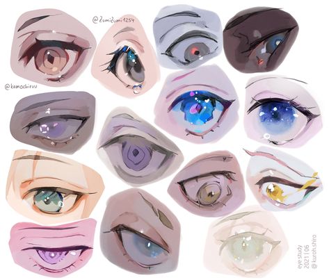 Kuro on Twitter: "eye study :)… " Digital Art Inspiration, Eye Study, Eye Drawing Tutorials, Drawing Style, Anime Eye Drawing, Arte Sketchbook, Digital Painting Tutorials, Art Tutorials Drawing, Eye Art