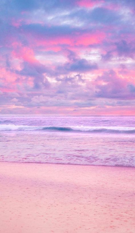 Backgrounds Landscape, Beach Sunset Wallpaper, Wallpaper Beautiful, Ocean Wallpaper, Beautiful Wallpapers Backgrounds, Beach Wallpaper, Sunset Wallpaper, Pink Wallpaper Iphone, Beautiful Nature Wallpaper