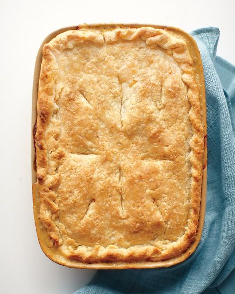 Classic Chicken Potpie - This was yummy and we split it between two casserole dishes and had one for our dinner and one for a friend. Makes a good amount! Friend Dinner, Chicken Potpie, Martha Stewart Recipes, Pot Pies Recipes, Chicken Pot Pie Recipes, Chicken Pot, Chicken Pot Pie, Pot Pie, Pie Recipes