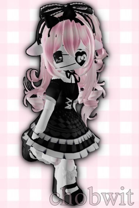 Roblox 3, Roblox Pictures, Cool Avatars, Try Something New, Safe Space, Pink Hair, Avatar, Black Pink, Hello Kitty