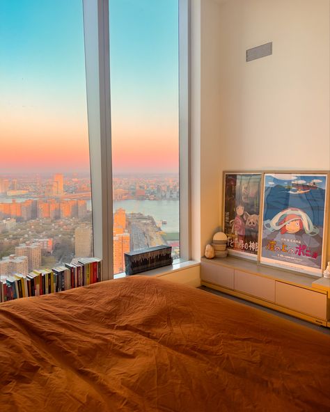 Mai Pham New York City Apartment Manhattan New York Apartments, Mai Pham Apartment, Nyc Apartment Aesthetic, Mai Pham, Nyc Dream, High Rise Apartments, Flat Decor, Apartment Goals, New York City Apartment