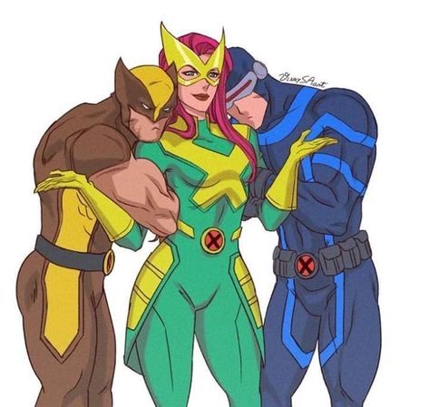 Jean Grey And Cyclops, Wolverine And Jean, Marvel Jean Grey, Gambit X Men, Jean Gray, Xmen Art, Marvel Xmen, Univers Dc, Marvel Characters Art