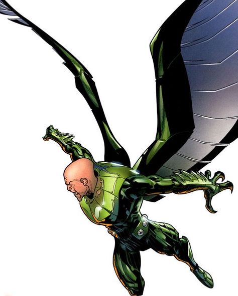 Vulture Shocker Marvel, Vulture Spiderman, Batman And Robin Cartoon, Vulture Marvel, The Shocker, Comic Book Villains, Greatest Villains, Marvel Characters Art, Marvel Villains