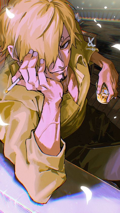 One Piece Smoker Fanart, One Piece Fanart Wallpaper, Sanji Vinsmoke Fanart, Smoker One Piece, Sanji Fanart, Sanji Cosplay, Vinsmoke Sanji, One Piece Man, One Piece Funny