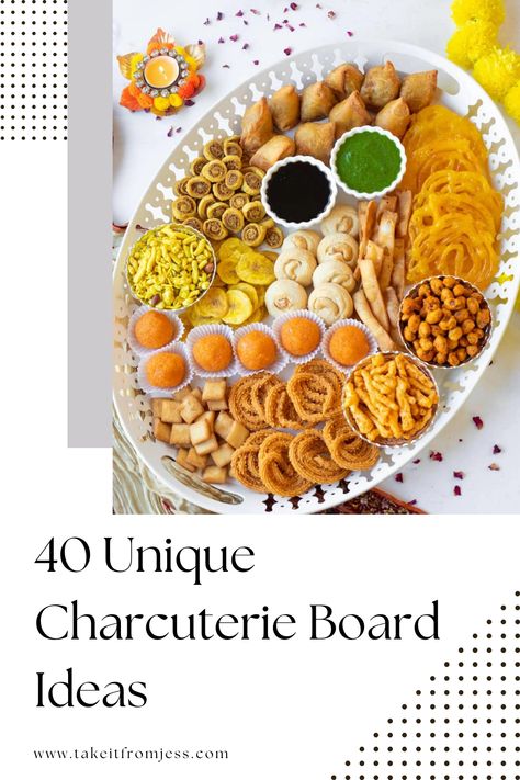 Impress your friends and family with these 40 unique charcuterie board ideas! Perfect for any occasion, big or small. Filipino Charcuterie Board, Unique Charcuterie Board Ideas, Unique Charcuterie Board, Unique Charcuterie, Smoked Salmon Breakfast, Salmon Breakfast, Chili Bar, Campfire S'mores, Greek Appetizers