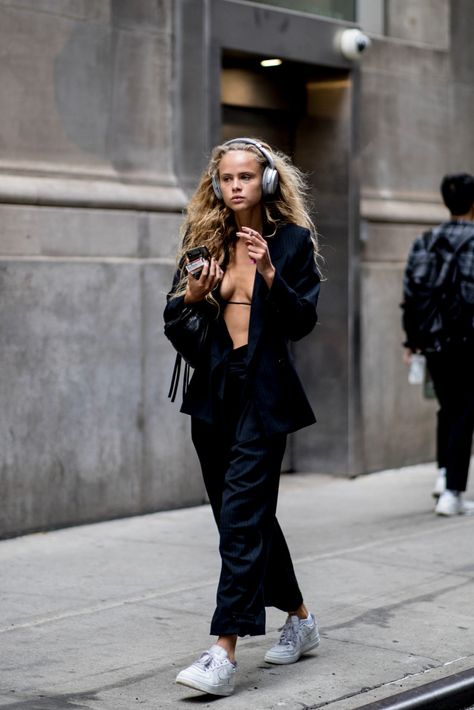 Printemps Street Style, Surfergirl Style, Fashion Week Spring 2020, New York Street Style, Model Street Style, Looks Street Style, Spring Street Style, Mode Inspo, 여자 패션