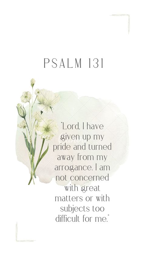 Psalm 131, Christians Quotes, Faith Is The Substance, Uplifting Bible Verses, Verse Wallpaper, Scripture Of The Day, Jesus Prayer, Prince Of Peace, Biblical Verses