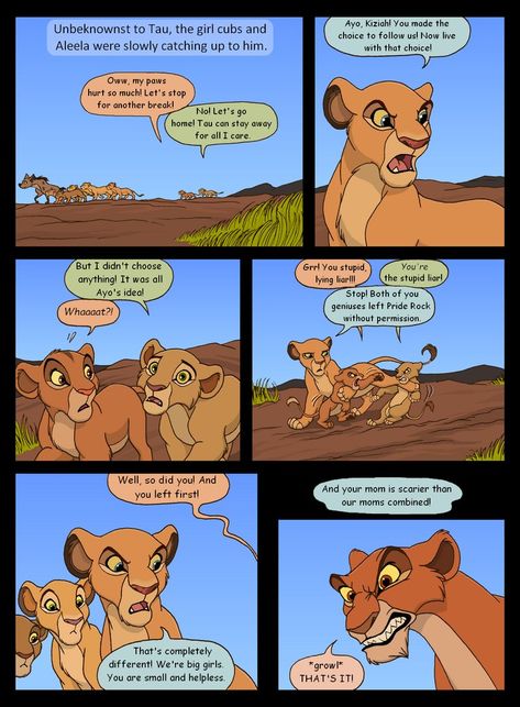 Amara, remember that your name means "grace". Previous page: The First King, page 109 Next page: Please don't ask. Bothering me about updates only makes me work even slower. Characters seen on... Lion King Story, Lion King Drawings, Lion King Pictures, Lion King Fan Art, Il Re Leone, Pride Rock, Lion King Art, King Simba, Re Leone