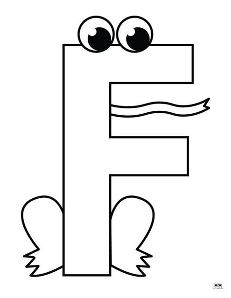 F Letter Craft Preschool, Letter Ff Crafts For Preschool, Letter F Crafts For Preschoolers Ideas, F Letter Activity, F Art Preschool, Preschool Letter F Worksheets, Letter F Kindergarten Activities, Letter F Coloring Page Free Printable, F Preschool Crafts