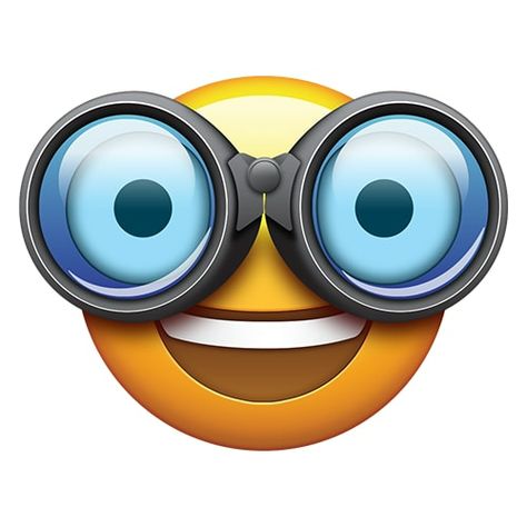 Emoji Request - BinocularsEmoji Emoji 2, New Emojis, Single Stickers, Emoji Pictures, Sticker Maker, Sticker Packs, Cool Stickers, Spice Up, Smiley